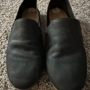 Lucky Brand Black Slip-On Shoes